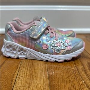 Stride Rite,SR Lighted Glimmer 2.0,Rainbow size 11.5